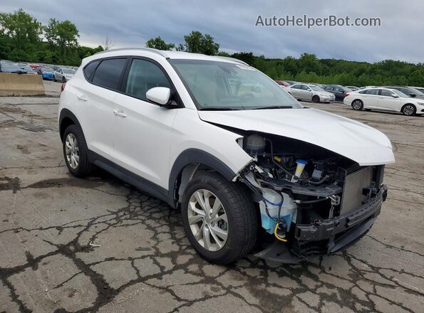 KM8J33A43LU160140 2020 HYUNDAI TUCSON White Delantero derecho