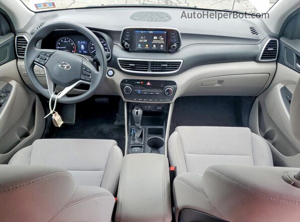 KM8J33A43LU160140 2020 HYUNDAI TUCSON White Vista del salpicadero