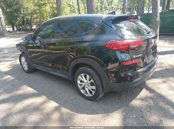KM8J33A43LU165600 2020 HYUNDAI TUCSON Black Trasero izquierdo