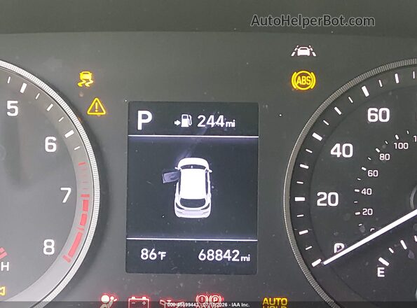 KM8J33A43LU165600 2020 HYUNDAI TUCSON Black 