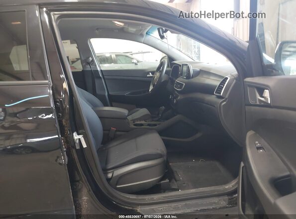 KM8J33A43MU382310 2021 HYUNDAI TUCSON Black Widok wnętrza z przodu
