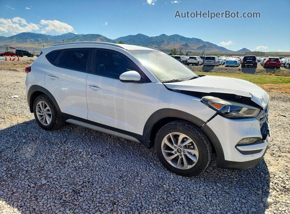 KM8J33A44JU603764 2018 HYUNDAI TUCSON White წინა მარჯვენა