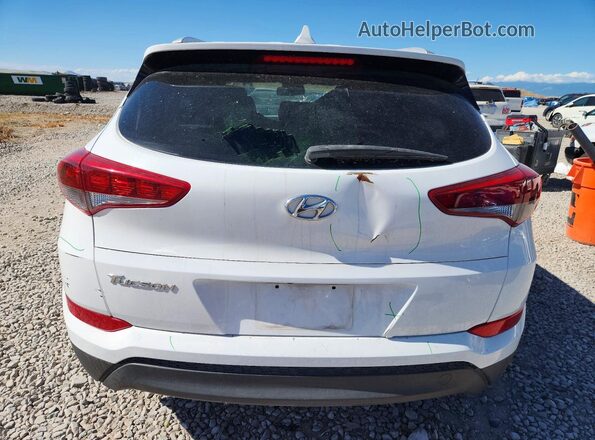 KM8J33A44JU603764 2018 HYUNDAI TUCSON White უკანა ხედი