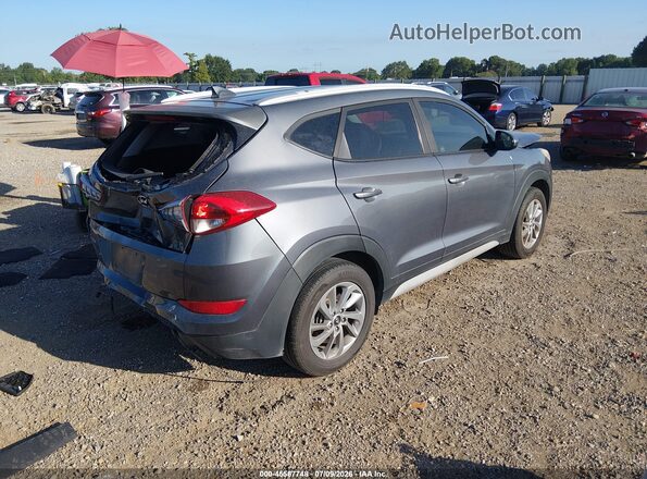 KM8J33A44JU660482 2018 HYUNDAI TUCSON Blue Задня права чверть