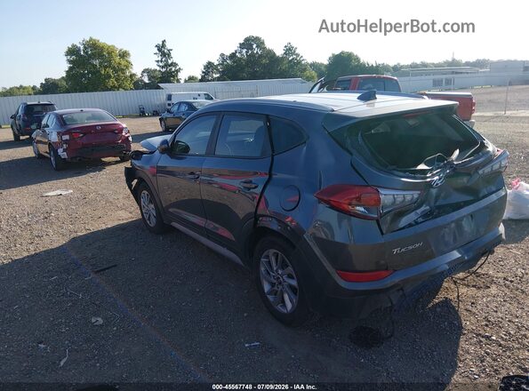 KM8J33A44JU660482 2018 HYUNDAI TUCSON Blue Задня ліва чверть