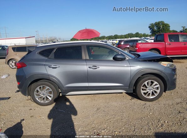 KM8J33A44JU660482 2018 HYUNDAI TUCSON Blue Панорамний вид салону 360°