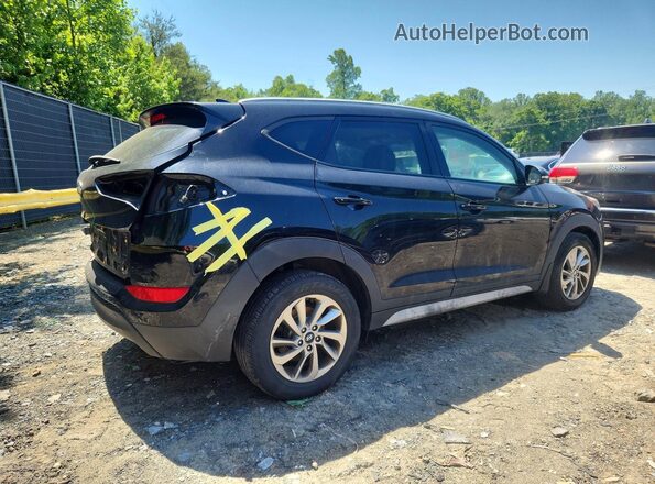 KM8J33A44JU708837 2018 HYUNDAI TUCSON Black Tył prawy