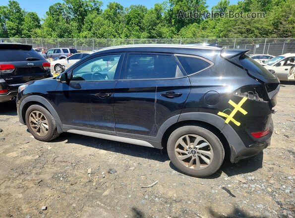 KM8J33A44JU708837 2018 HYUNDAI TUCSON Black Tył lewy