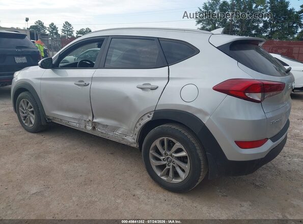 KM8J33A44JU803785 2018 HYUNDAI TUCSON Silver Задня ліва чверть