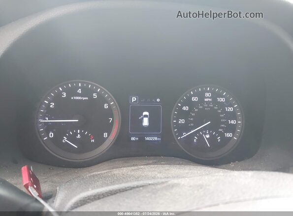 KM8J33A44JU803785 2018 HYUNDAI TUCSON Silver 