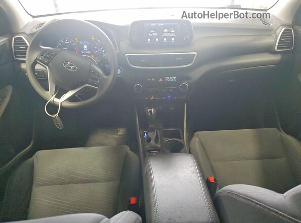 KM8J33A44KU000704 2019 HYUNDAI TUCSON Blue წინა პანელის ხედი