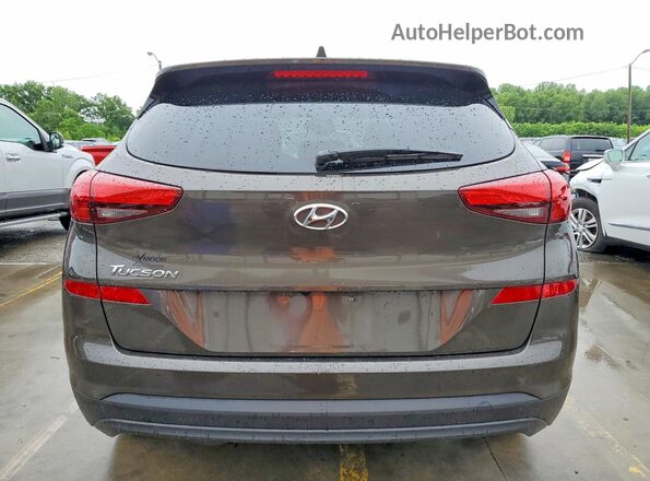 KM8J33A44LU162222 2020 HYUNDAI TUCSON Brown Rear view