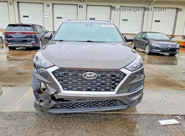 KM8J33A44LU162222 2020 HYUNDAI TUCSON Brown Front view
