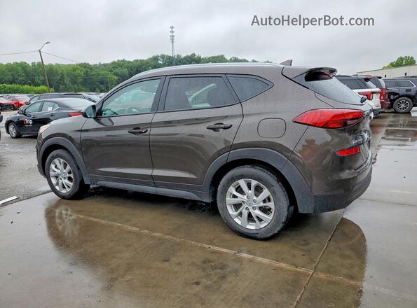 KM8J33A44LU162222 2020 HYUNDAI TUCSON Brown Rear left