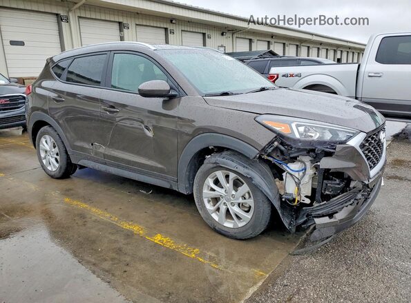 KM8J33A44LU162222 2020 HYUNDAI TUCSON Brown Front right