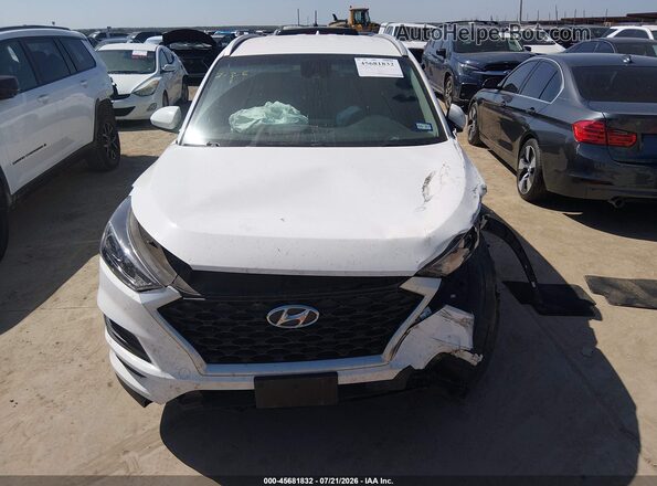 KM8J33A44MU298741 2021 HYUNDAI TUCSON White Rear interior view