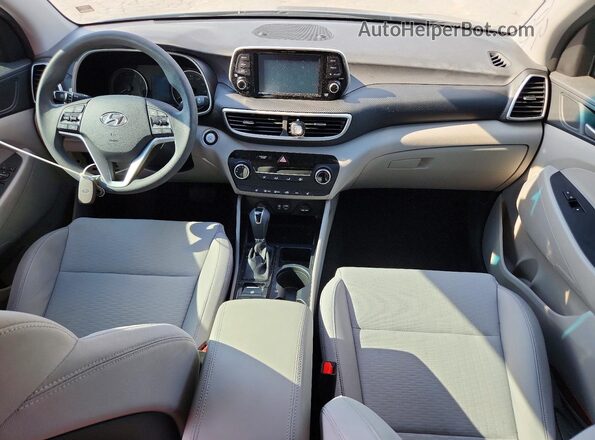 KM8J33A44MU315229 2021 HYUNDAI TUCSON Угольный Вид панели приборов