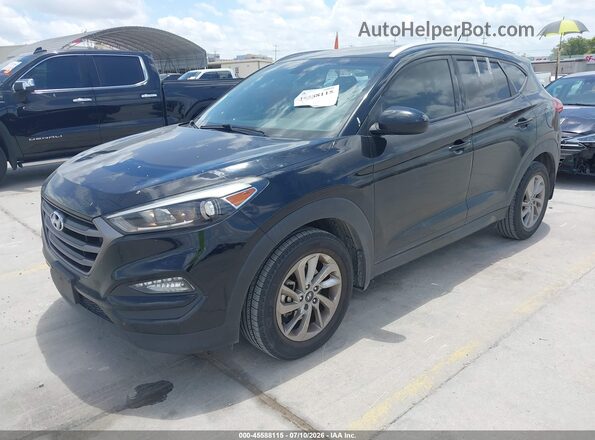 KM8J33A45GU113603 2016 HYUNDAI TUCSON Black Front left