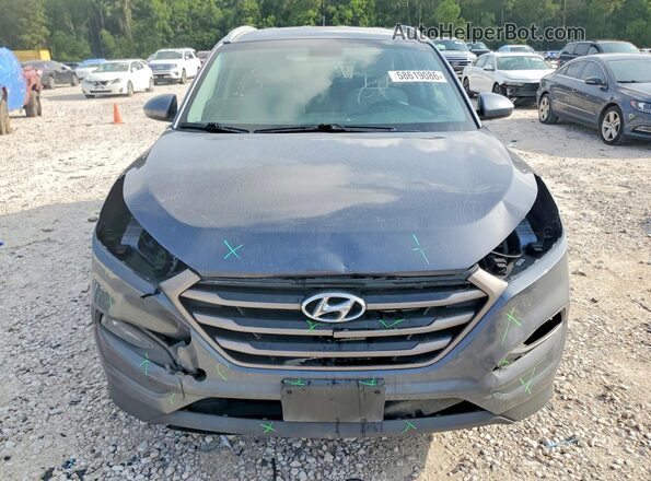 KM8J33A45GU160727 2016 HYUNDAI TUCSON Gray Front view