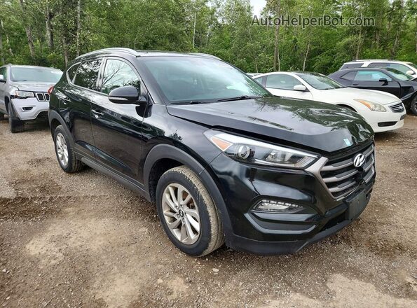 KM8J33A45GU185689 2016 HYUNDAI TUCSON Black წინა მარჯვენა