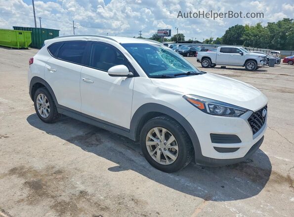 KM8J33A45KU044095 2019 HYUNDAI TUCSON White Передня права чверть