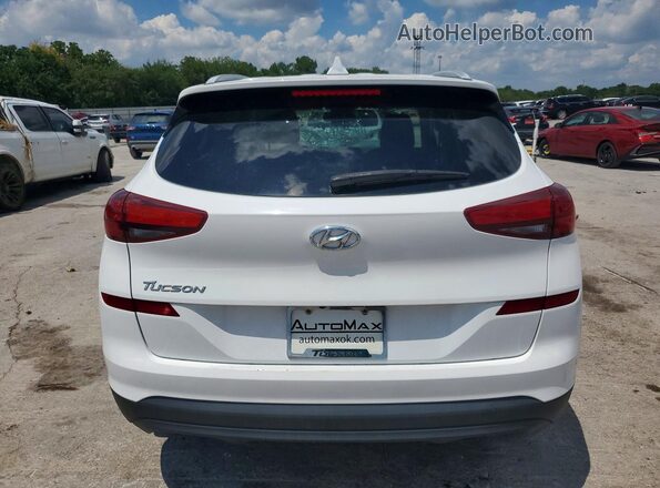KM8J33A45KU044095 2019 HYUNDAI TUCSON White Вид ззаду