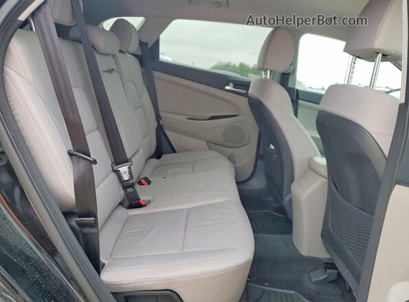 KM8J33A45LU157515 2020 HYUNDAI TUCSON Black უკანა სალონის ხედი