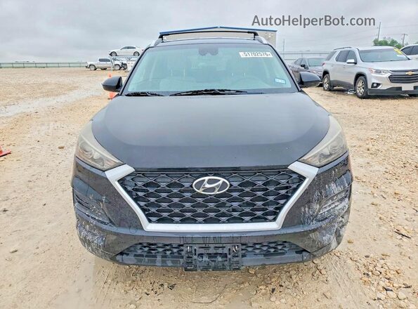 KM8J33A45LU157515 2020 HYUNDAI TUCSON Black წინა ხედი