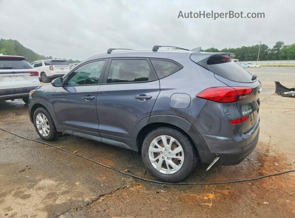KM8J33A45MU389081 2021 HYUNDAI TUCSON Blue Rear left