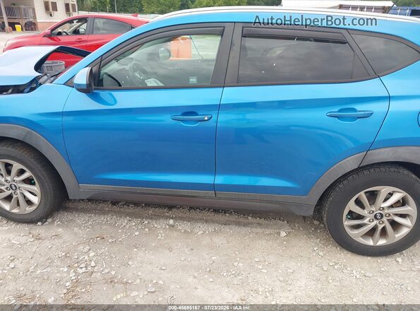 KM8J33A46GU062709 2016 HYUNDAI TUCSON Blue Панорамний вид салону 360°