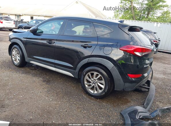 KM8J33A46JU655834 2018 HYUNDAI TUCSON Black Հետևի ձախ