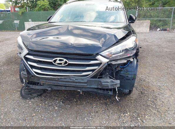 KM8J33A46JU655834 2018 HYUNDAI TUCSON Black Դիմացի տեսք