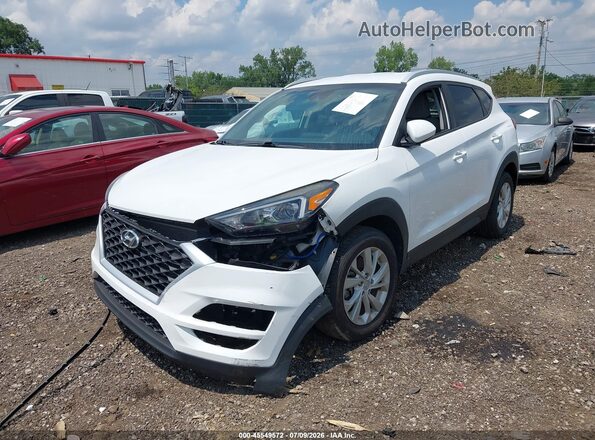 KM8J33A46LU119520 2020 HYUNDAI TUCSON White ხელსაწყოთა პანელის ხედი