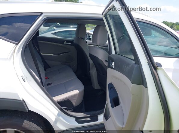 KM8J33A46LU119520 2020 HYUNDAI TUCSON White VIN კოდის სტიკერის ხედი