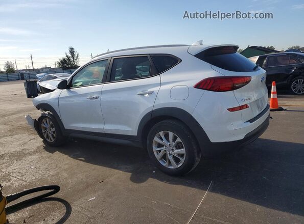 KM8J33A46MU320609 2021 HYUNDAI TUCSON White Tył lewy