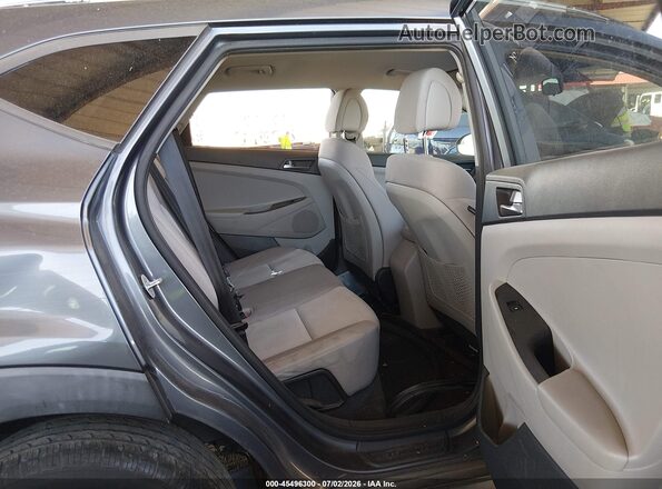 KM8J33A48GU180812 2016 HYUNDAI TUCSON Gray VIN კოდის სტიკერის ხედი