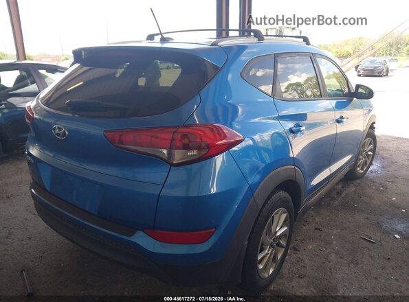 KM8J33A48GU197934 2016 HYUNDAI TUCSON Blue Задня права чверть