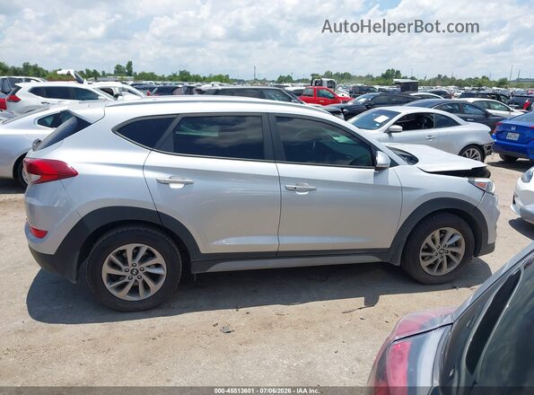KM8J33A48JU765879 2018 HYUNDAI TUCSON Silver უკანა სალონის ხედი