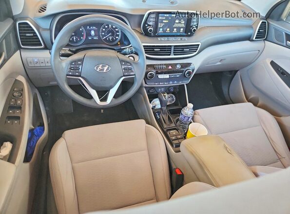 KM8J33A49LU168677 2020 HYUNDAI TUCSON Black Սալոնի դիմացի տեսք