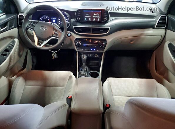 KM8J33A4XMU400835 2021 HYUNDAI TUCSON Charcoal Widok deski rozdzielczej
