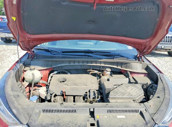 KM8J33AL0KU000285 2019 HYUNDAI TUCSON Red Вид підкапотного простору