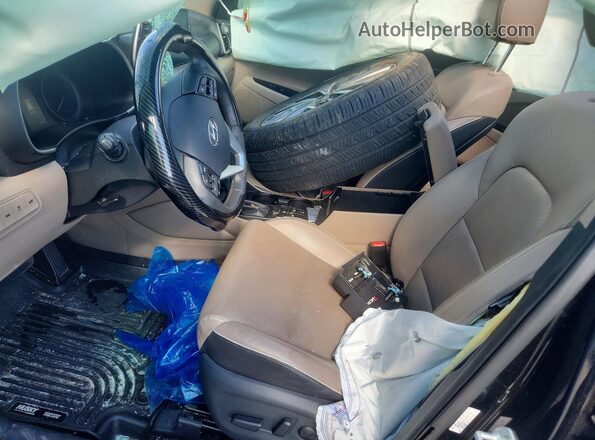 KM8J33AL0LU243130 2020 HYUNDAI TUCSON Black Вид салону спереду