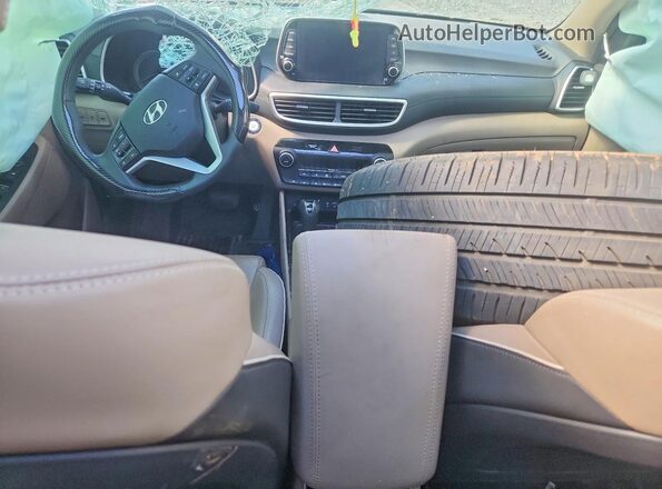 KM8J33AL0LU243130 2020 HYUNDAI TUCSON Black Вид панелі приладів