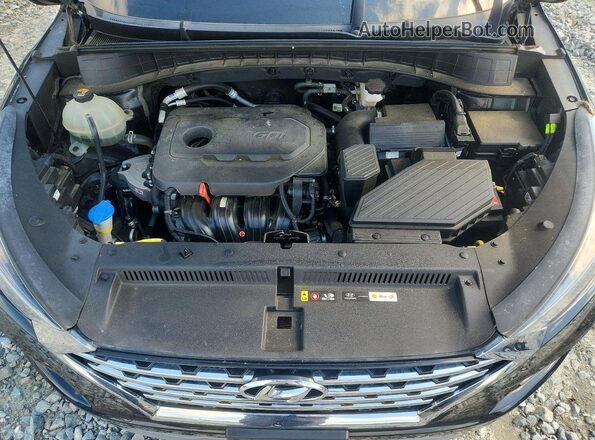 KM8J33AL0LU243130 2020 HYUNDAI TUCSON Black Вид підкапотного простору