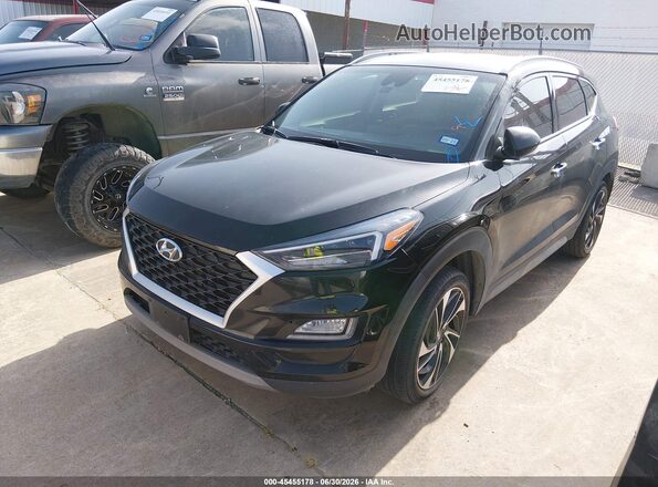 KM8J33AL0MU412287 2021 HYUNDAI TUCSON Black Դիմացի տեսք