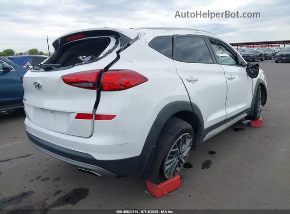 KM8J33AL1KU929949 2019 HYUNDAI TUCSON Белый Задняя правая четверть