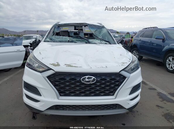KM8J33AL1KU929949 2019 HYUNDAI TUCSON Белый Вид спереди