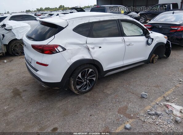 KM8J33AL1LU091410 2020 HYUNDAI TUCSON White Tył prawy