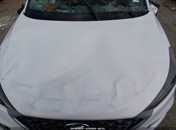KM8J33AL1LU091410 2020 HYUNDAI TUCSON White Widok z tyłu