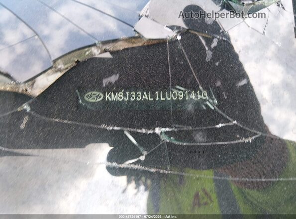 KM8J33AL1LU091410 2020 HYUNDAI TUCSON White Widok komory silnika